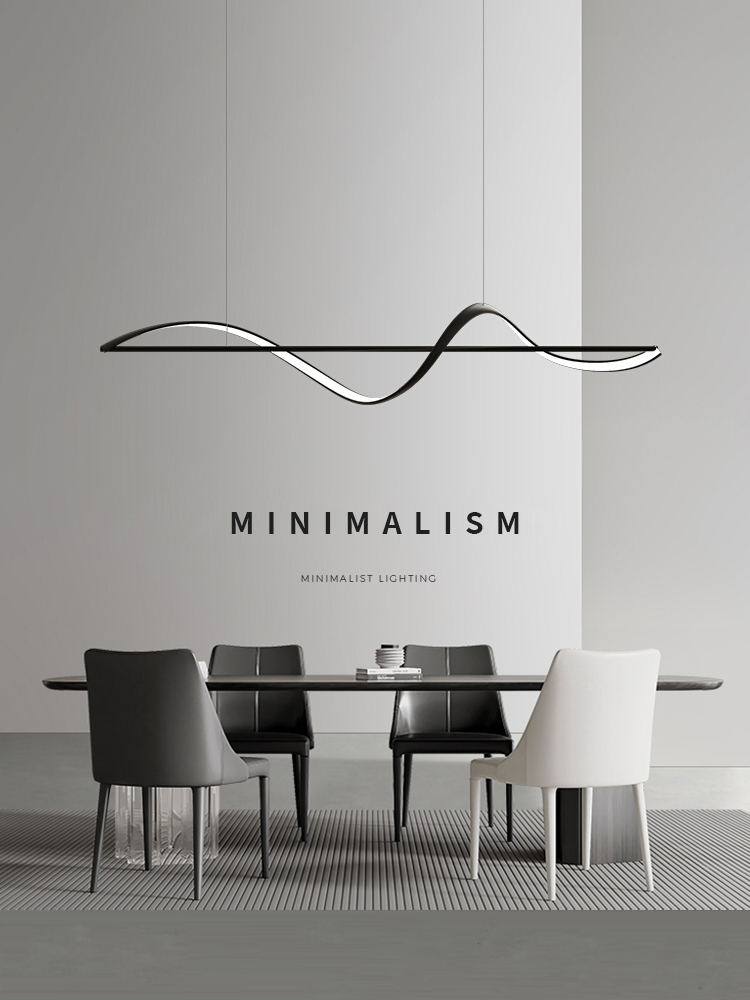 Modern Minimalism Curve Led la - Home Bar Word recensione e prezzo