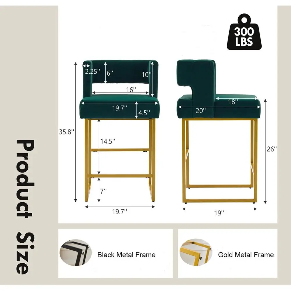 Set di 2 Sgabelli da Bar in Ve - Home Bar Stools recensione e prezzo