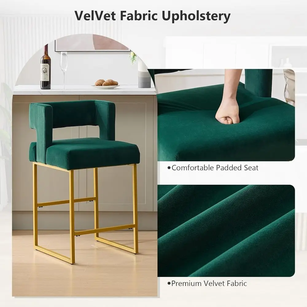 Set di 2 Sgabelli da Bar in Ve - Home Bar Stools recensione e prezzo