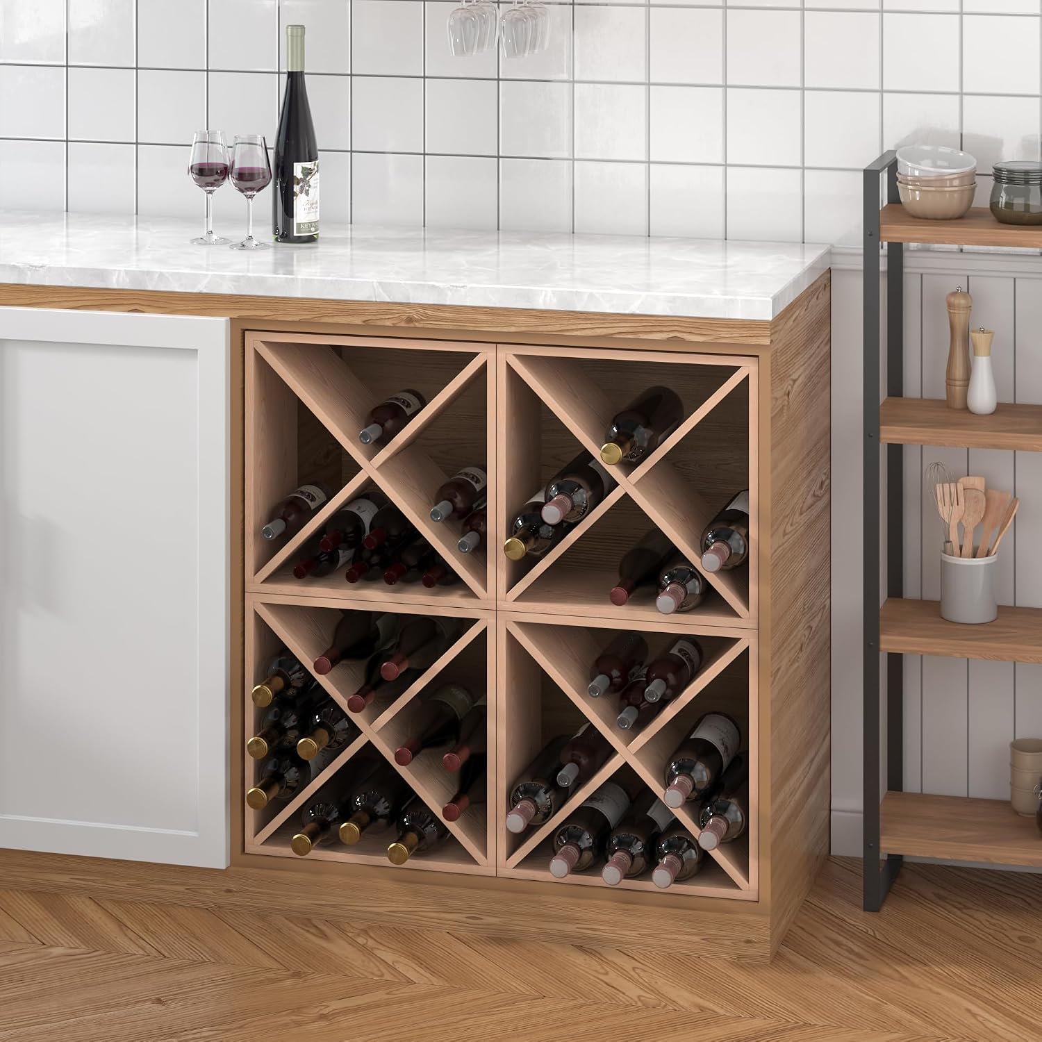 Portabottiglie da 96 Bottiglie - Home Bar Shelves recensione e prezzo
