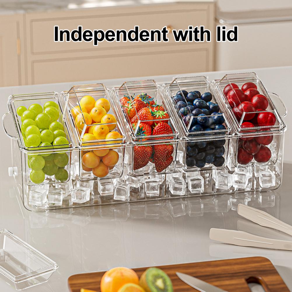 Set da Servizio per Taco Bar,  - Garnish Tray Set recensione e prezzo