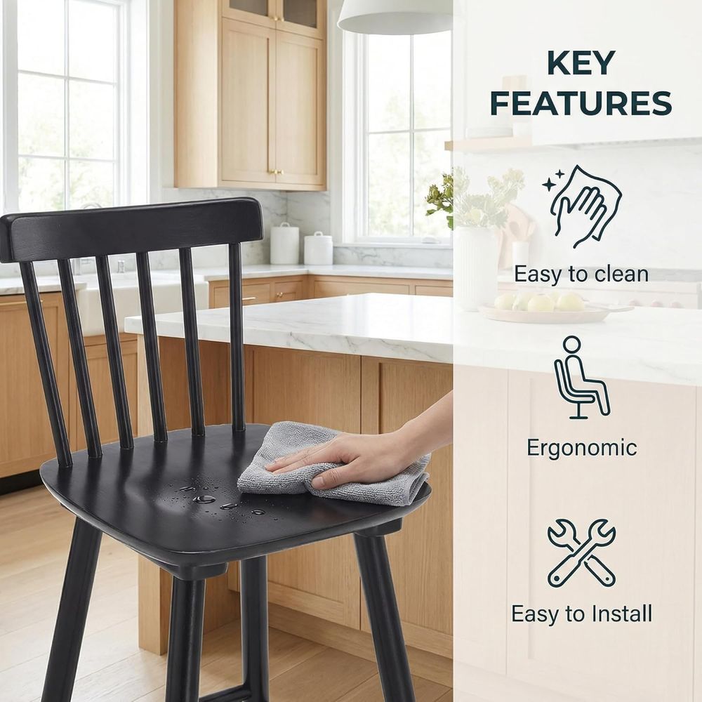 Set di 4 sgabelli da bar in le - Home Bar Stools recensione e prezzo